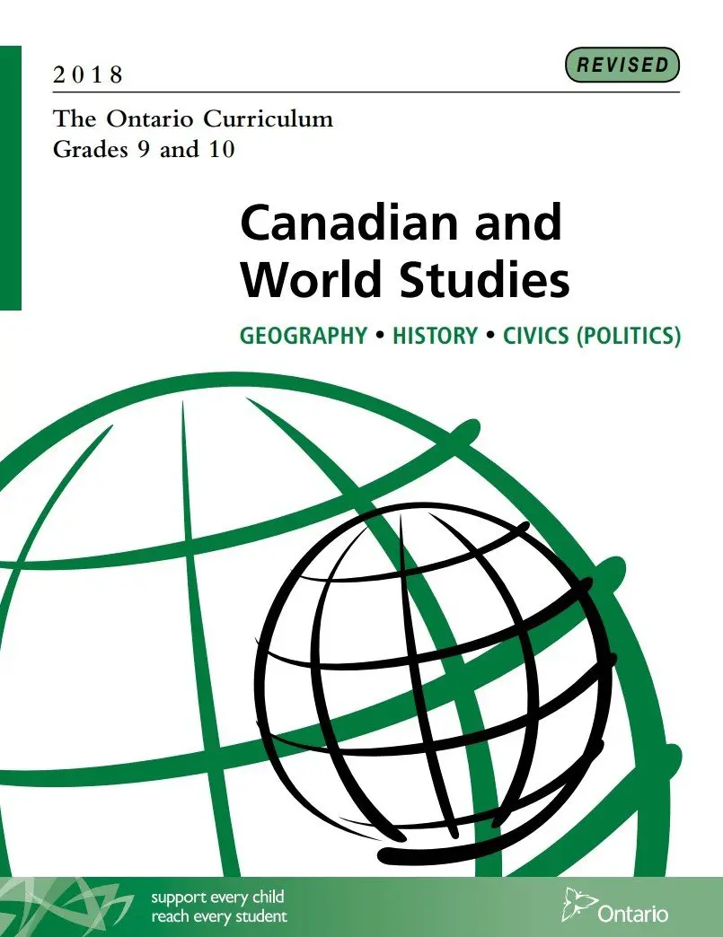 Course Page for CGC1W – Exploring Canadian Geography, De-streamed